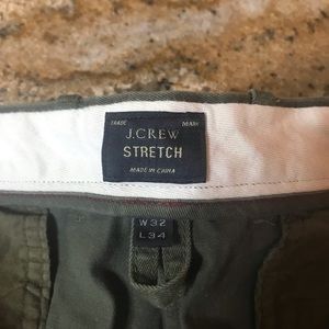 Jcrew stretch straight fit pants